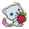 Crafting Spark Kitten with Strawberry Ornament Diamond Painting Kit